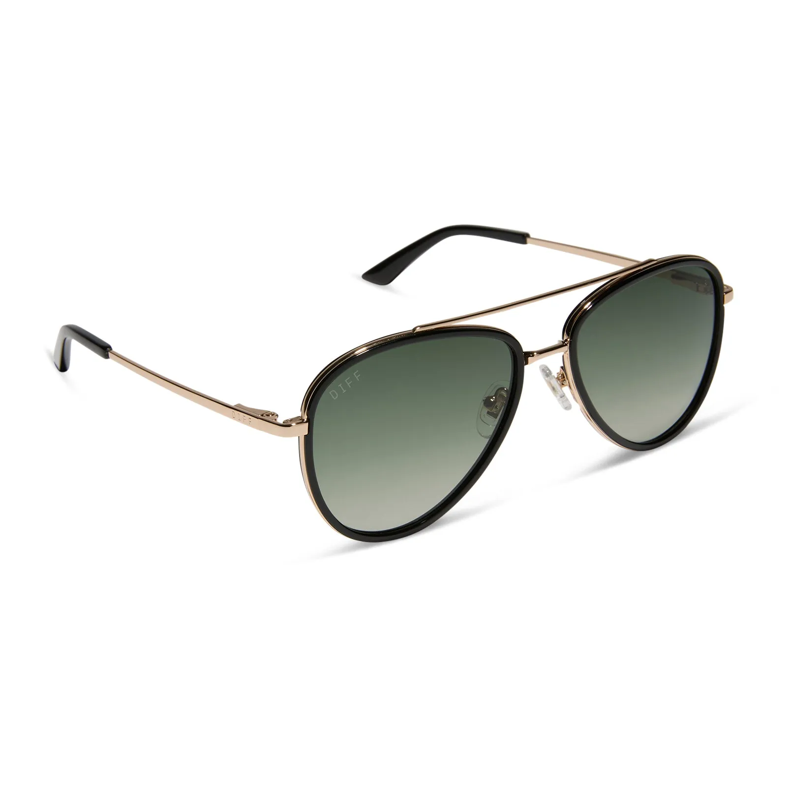 BEVERLIN - OZZY + GOLD + G15 GRADIENT + POLARIZED SUNGLASSES sold by Diff Eyewear product image thumbnail 2