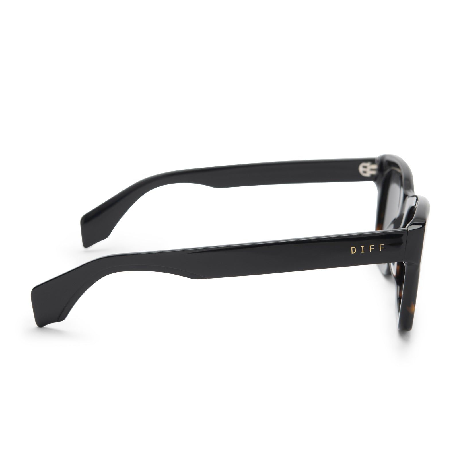 DEAN - SHADOW TORTOISE + GREY POLARIZED SUNGLASSES sold by Diff Eyewear product image thumbnail 4