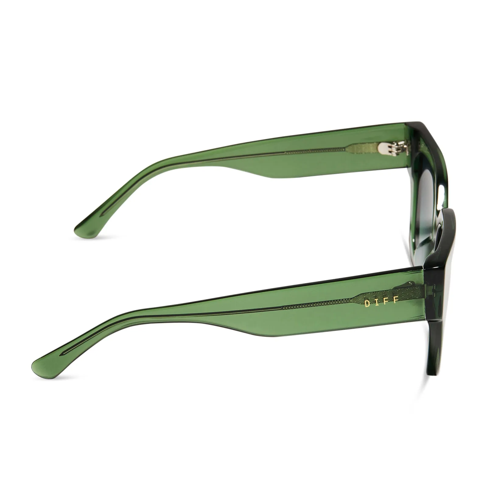 REMI II - SAGE CRYSTAL + G15 GRADIENT SUNGLASSES sold by Diff Eyewear product image thumbnail 3