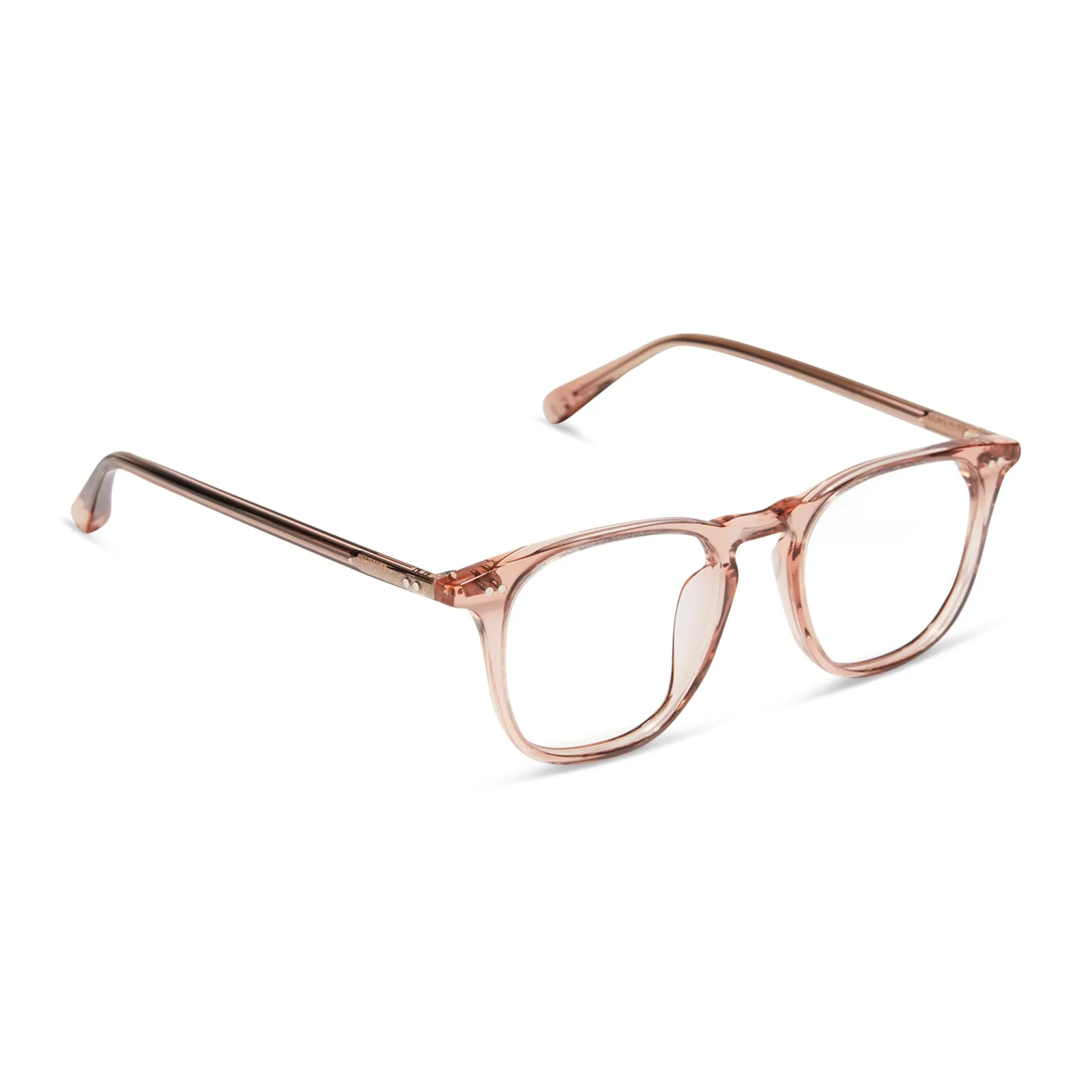 MAXWELL - ROSE STONE + PRESCRIPTION GLASSES sold by Diff Eyewear product image thumbnail 2
