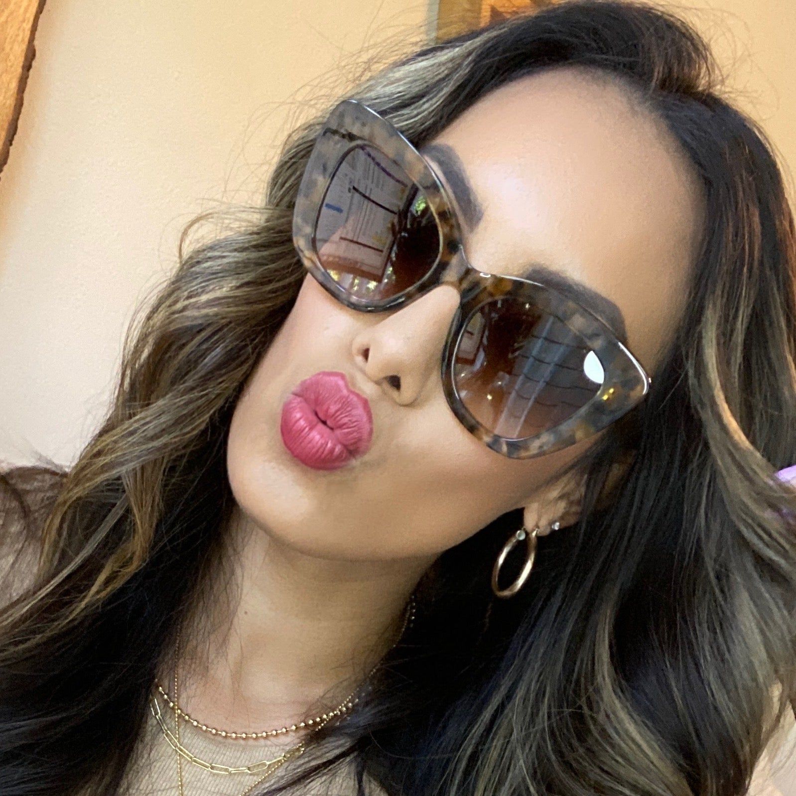 RAVEN - SEA TORTOISE + BROWN GRADIENT SUNGLASSES sold by Diff Eyewear product image thumbnail 5