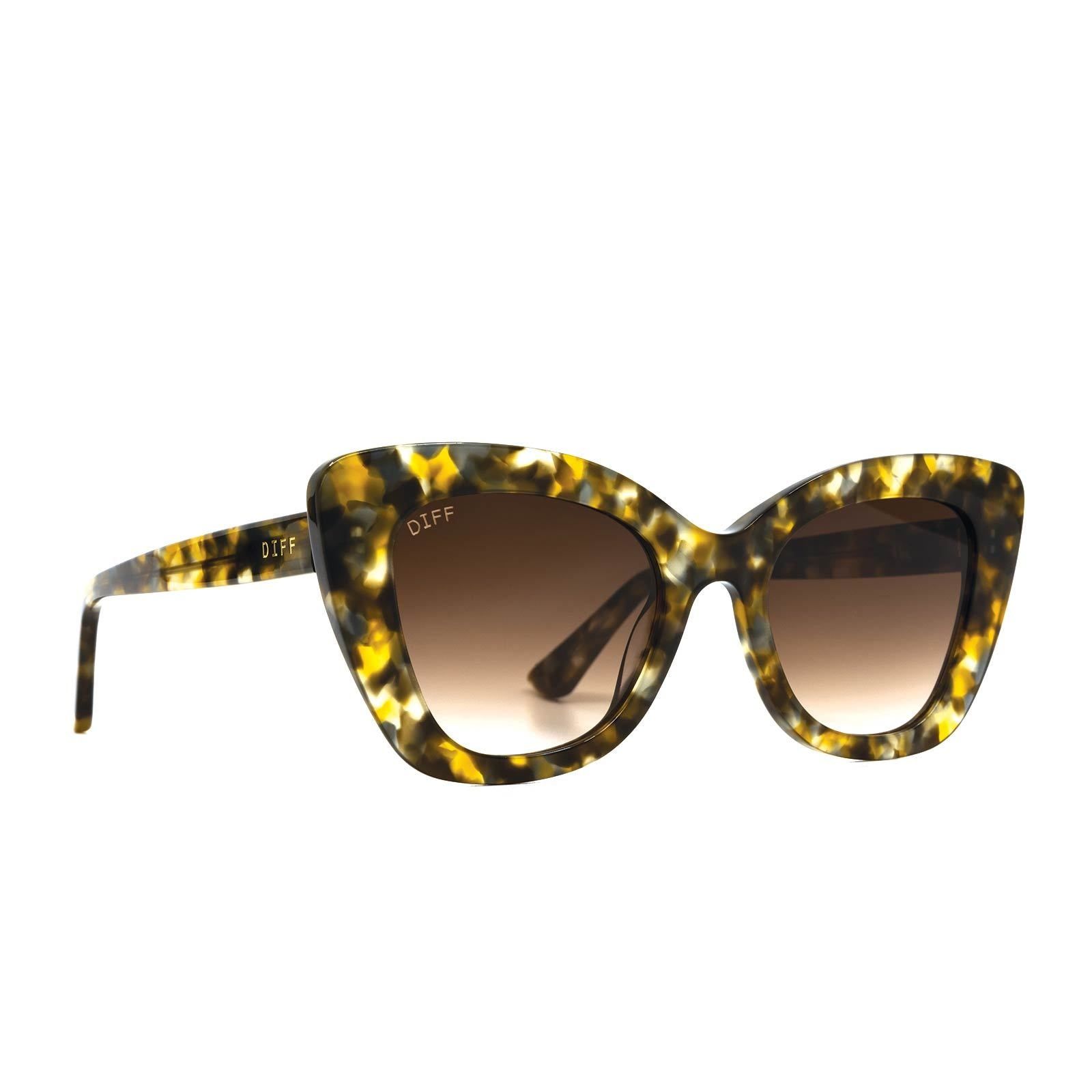 RAVEN - SEA TORTOISE + BROWN GRADIENT SUNGLASSES sold by Diff Eyewear product image thumbnail 2