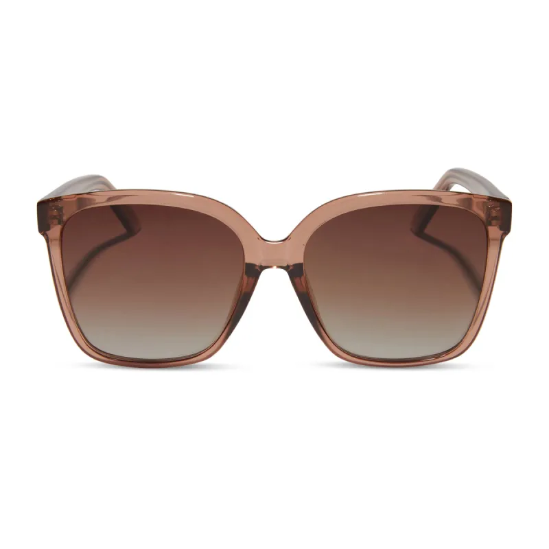 BEVERLIN - ZEPPELIN + CAFE OLE + BROWN GRADIENT + POLARIZED SUNGLASSES sold by Diff Eyewear