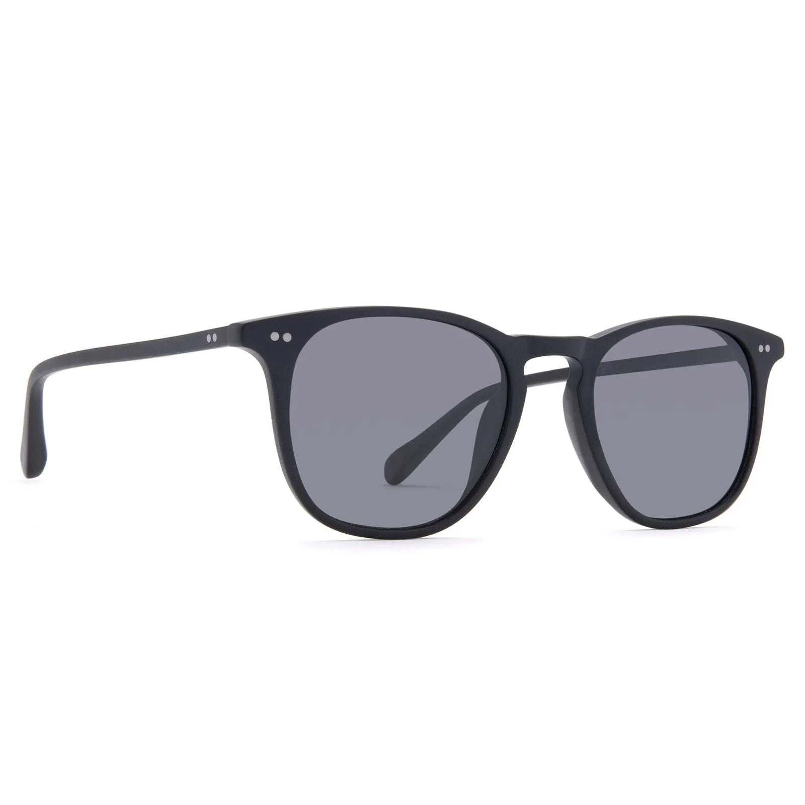 MAXWELL - MATTE BLACK + GREY POLARIZED SUNGLASSES sold by Diff Eyewear product image thumbnail 2