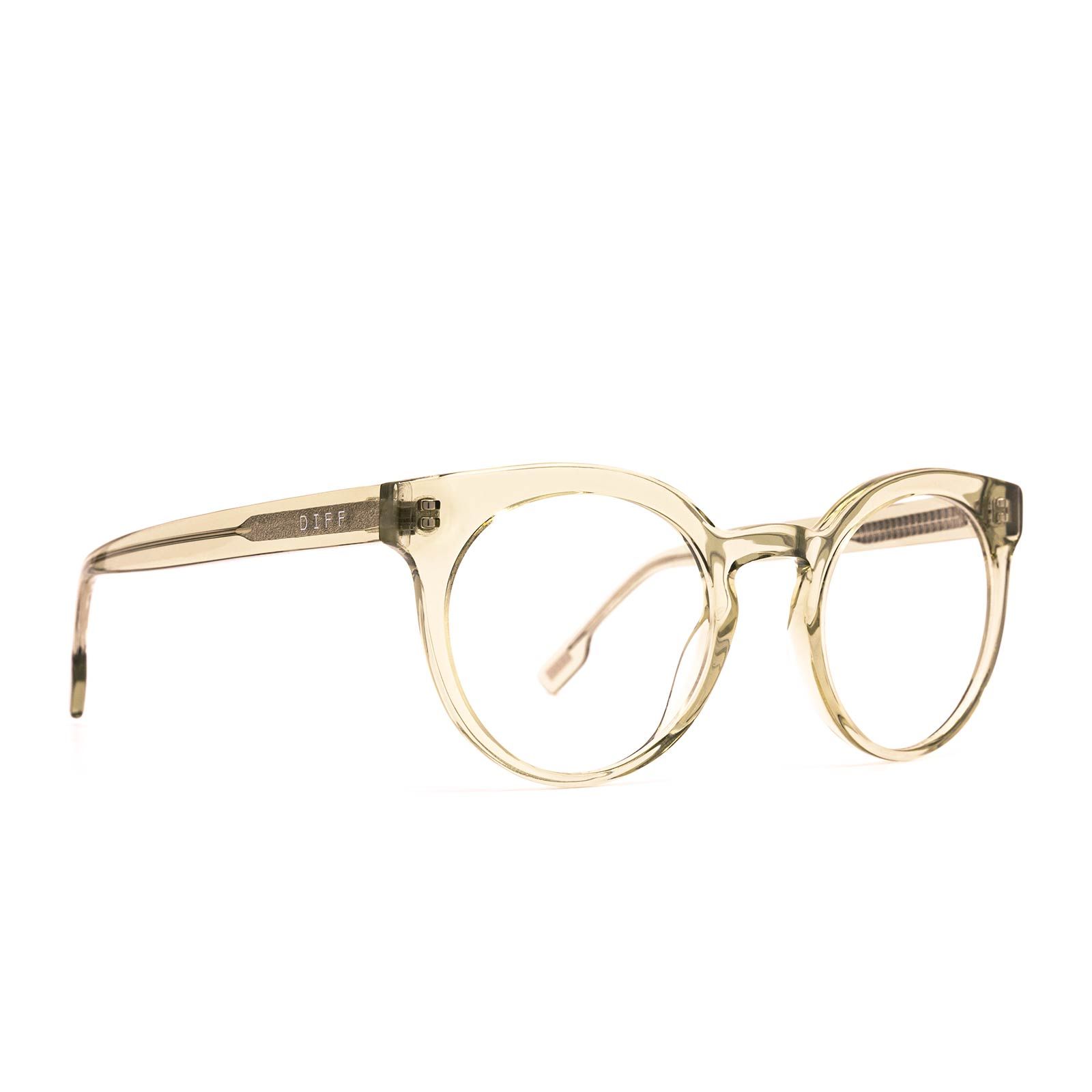 SELENA - OLIVE CRYSTAL + BLUE LIGHT TECHNOLOGY GLASSES sold by Diff Eyewear product image thumbnail 2