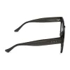 EASTON - BLACK SMOKE CRYSTAL + GREY MIRROR SUNGLASSES sold by Diff Eyewear
