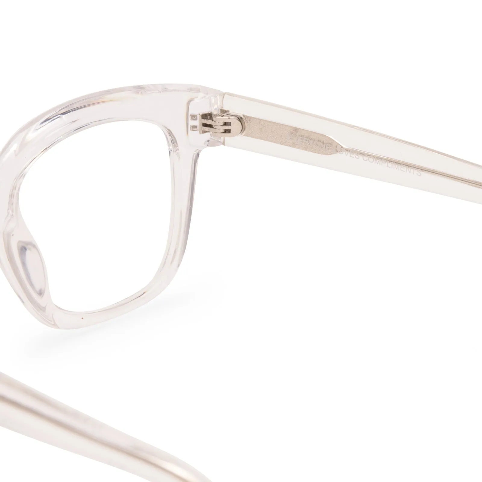 AVA - CLEAR CRYSTAL + BLUE LIGHT TECHNOLOGY GLASSES sold by Diff Eyewear product image thumbnail 5