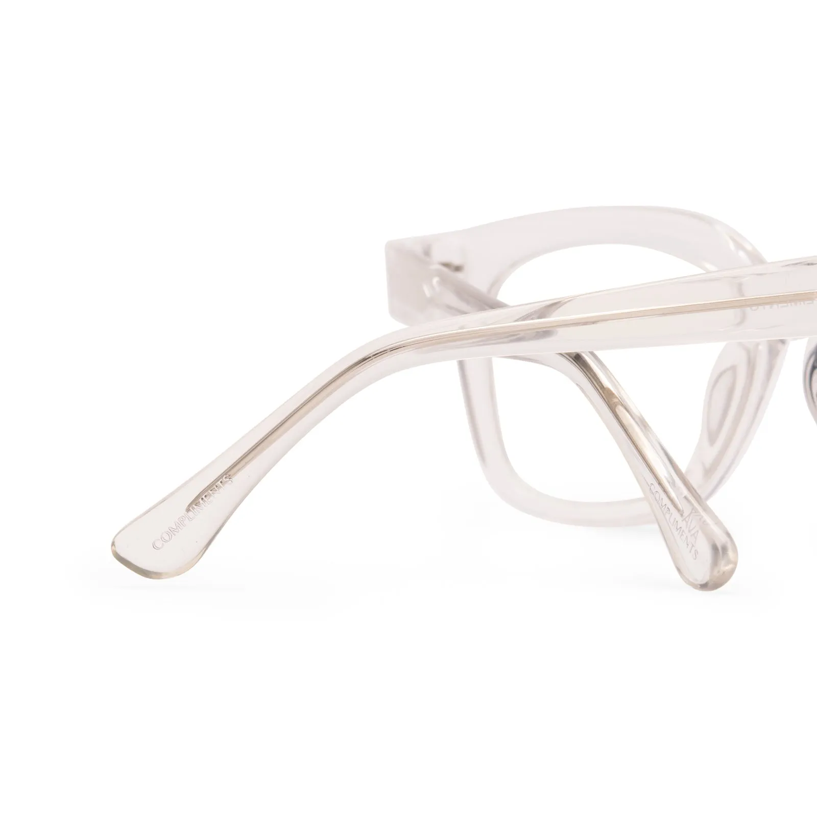 AVA - CLEAR CRYSTAL + BLUE LIGHT TECHNOLOGY GLASSES sold by Diff Eyewear product image thumbnail 4