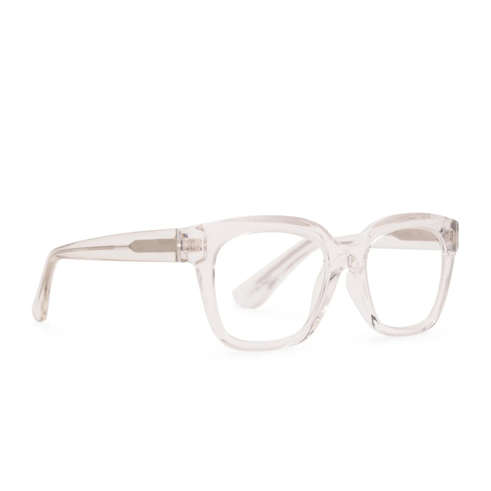 AVA - CLEAR CRYSTAL + BLUE LIGHT TECHNOLOGY GLASSES sold by Diff Eyewear product image thumbnail 2
