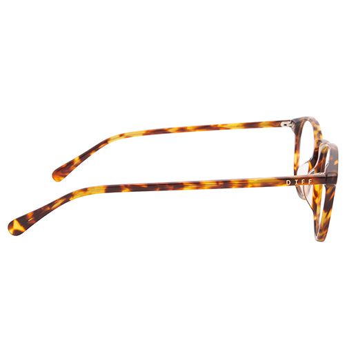JAXSON - AMBER TORTOISE + POLARIZED PRESCRIPTION GLASSES sold by Diff Eyewear product image thumbnail 3