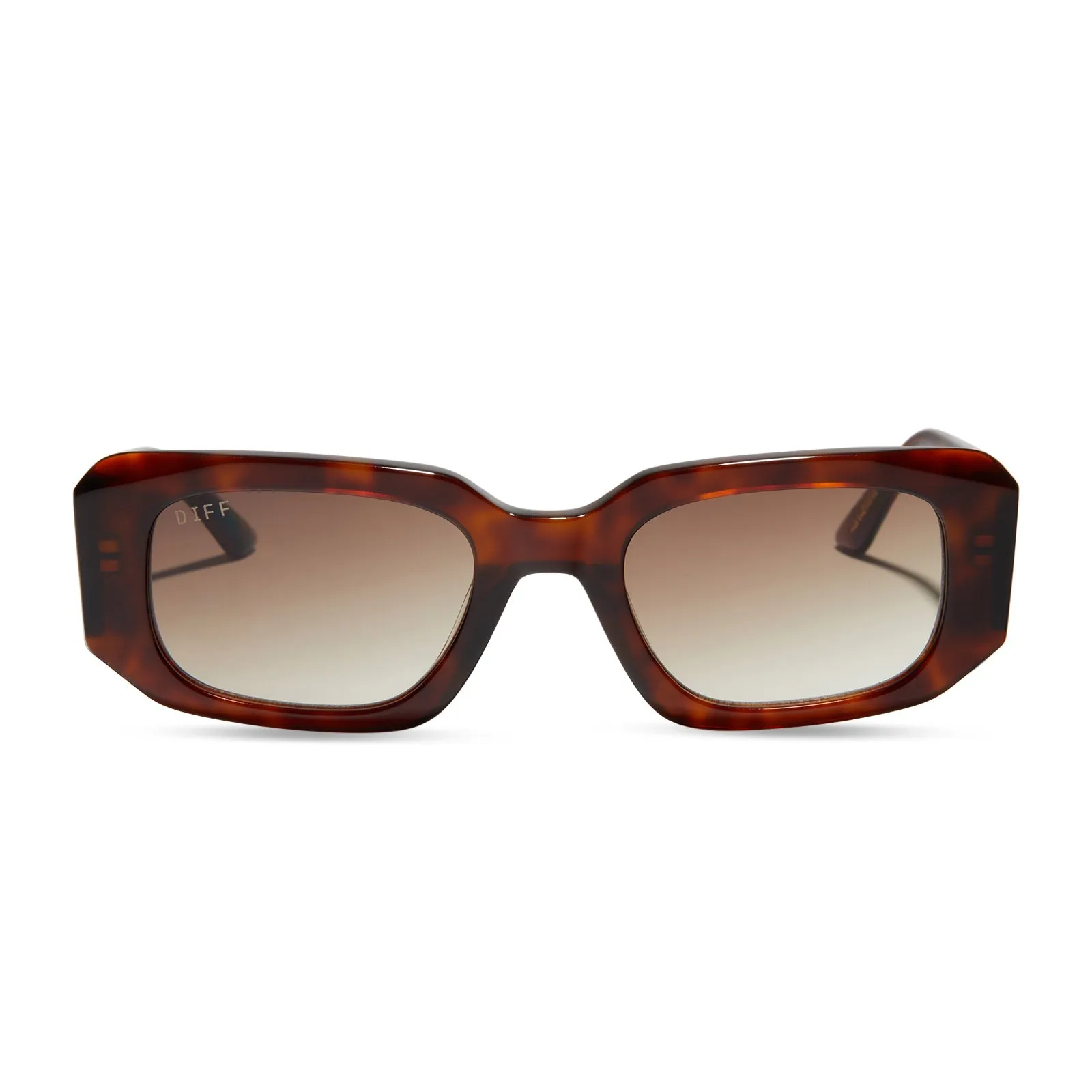STRUT - TORTOISE + BROWN GRADIENT SUNGLASSES sold by Diff Eyewear