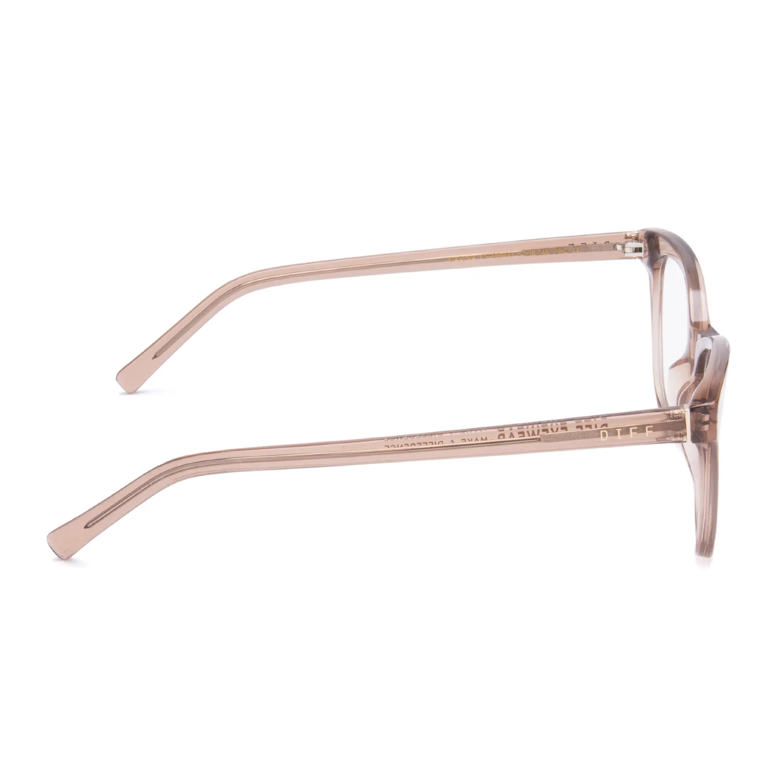 CARINA - CAFE OLE + BLUE LIGHT TECHNOLOGY GLASSES sold by Diff Eyewear product image thumbnail 4