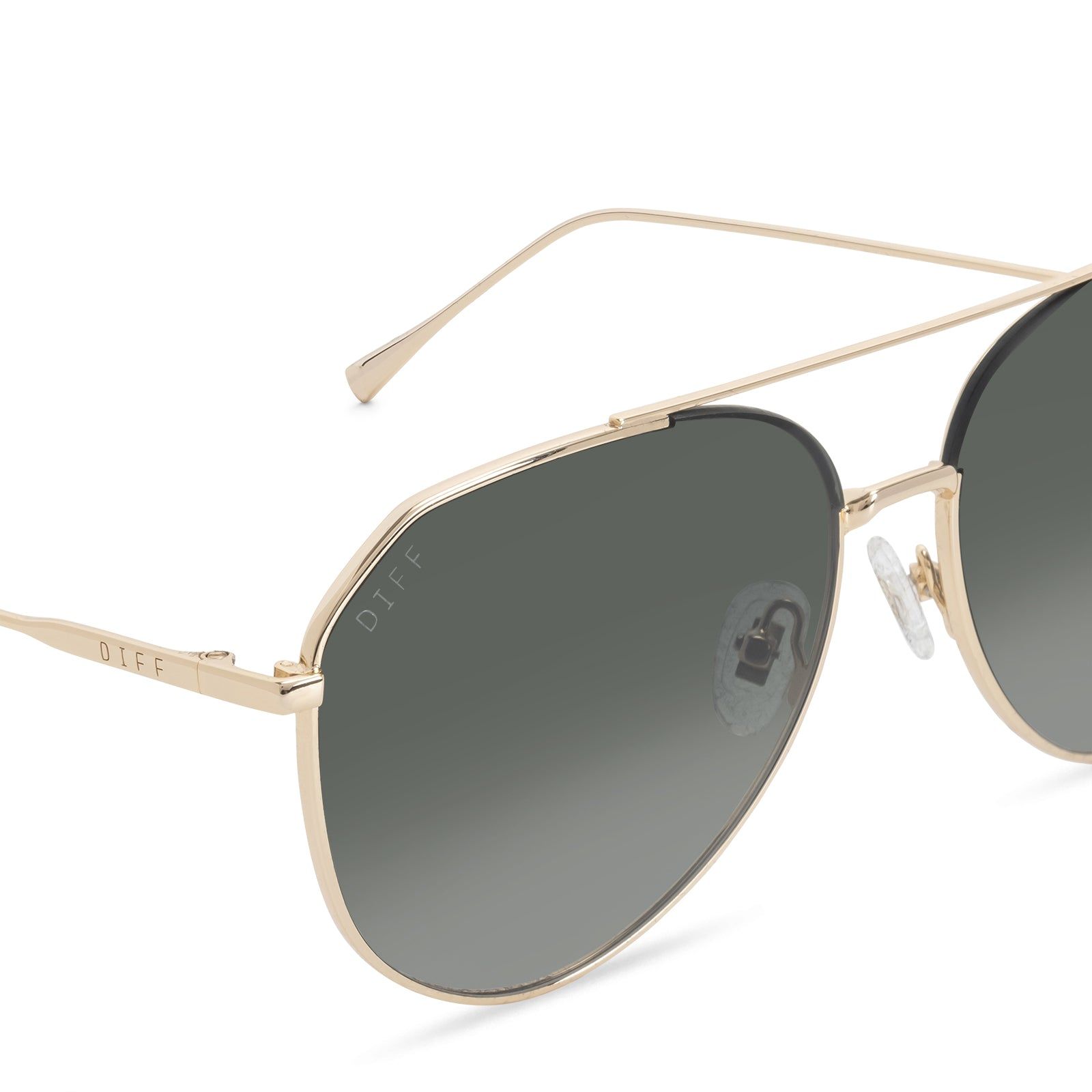 DASH - GOLD + G15 + POLARIZED SUNGLASSES sold by Diff Eyewear product image thumbnail 3