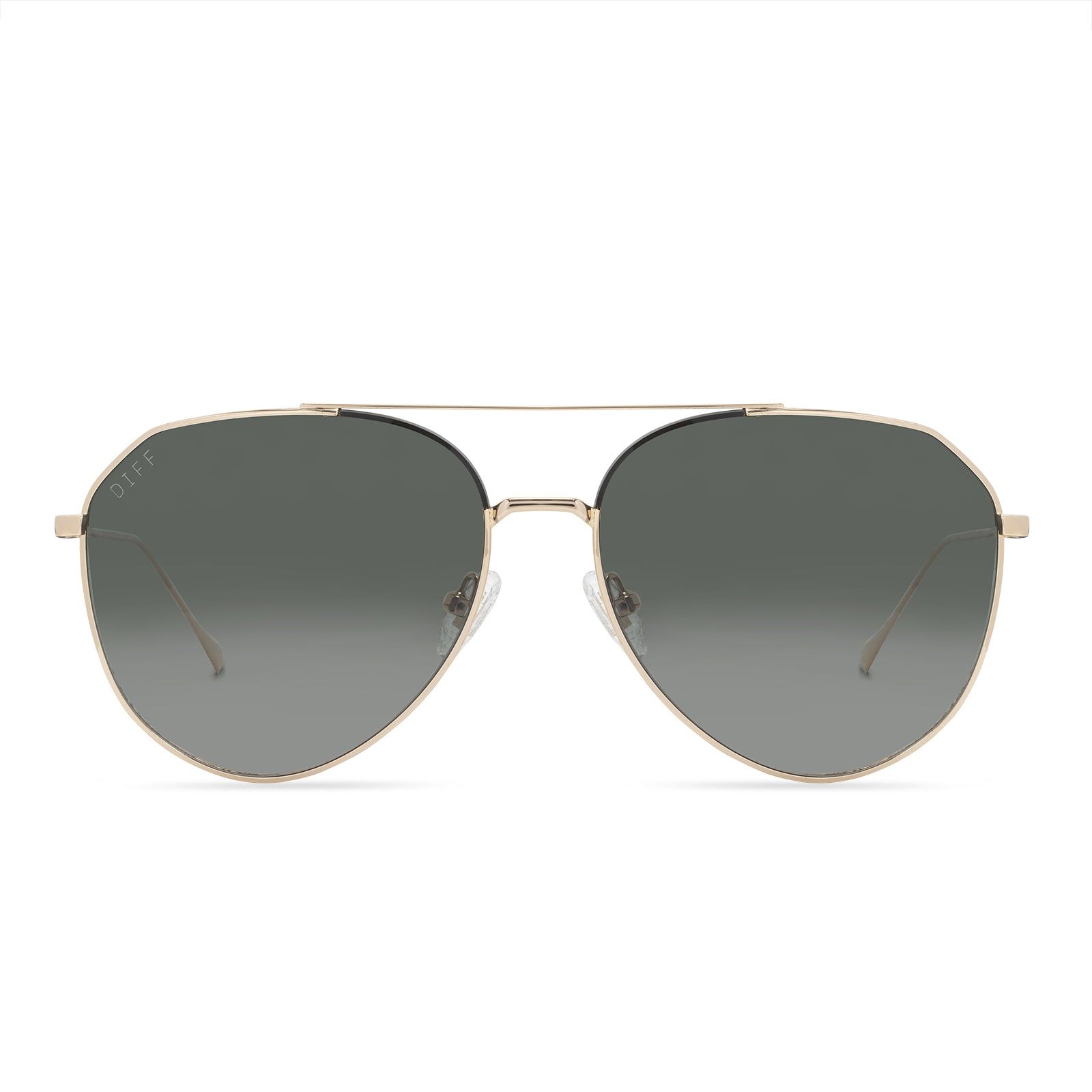 DASH - GOLD + G15 + POLARIZED SUNGLASSES sold by Diff Eyewear