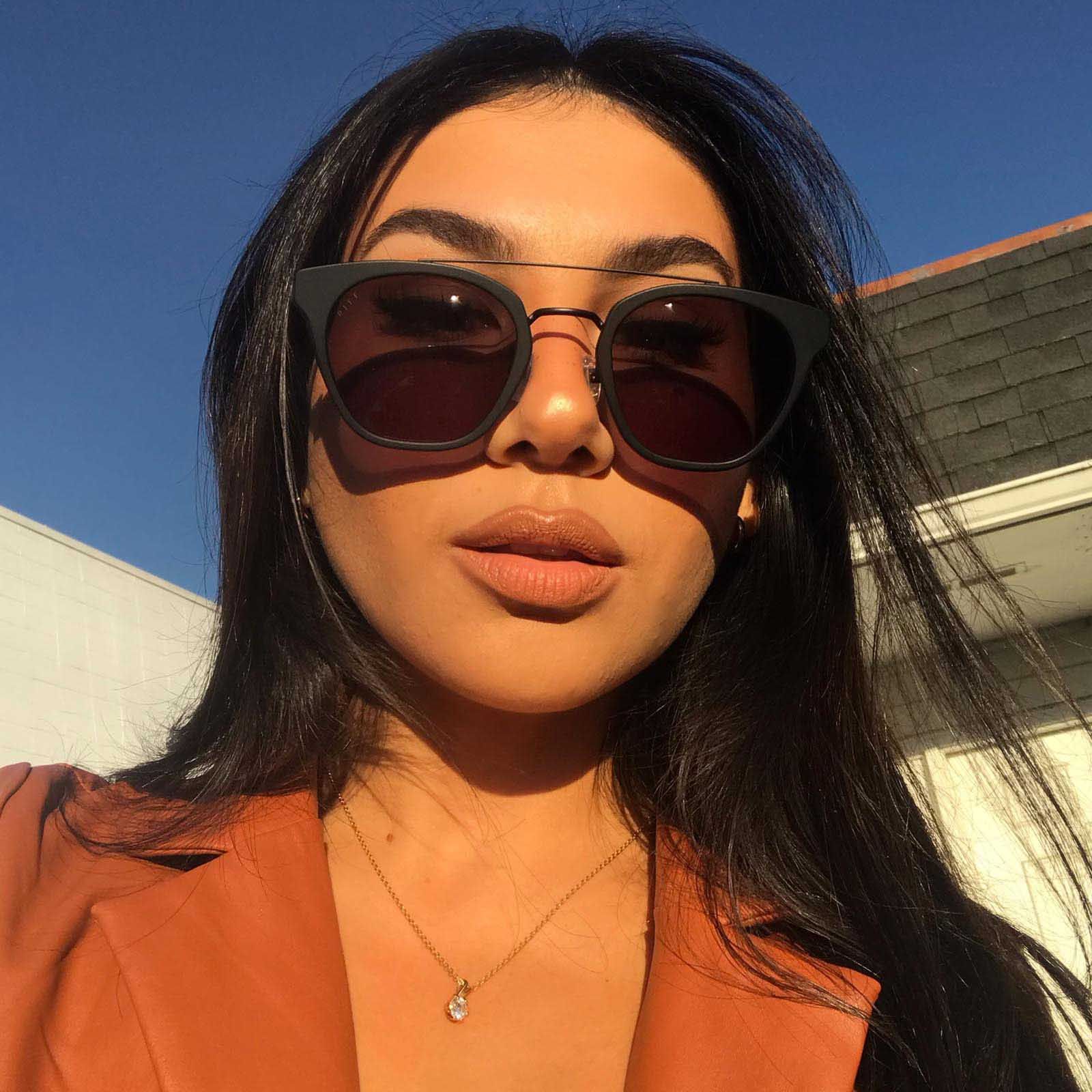 EMERY - BLACK + GREY SUNGLASSES sold by Diff Eyewear product image thumbnail 5