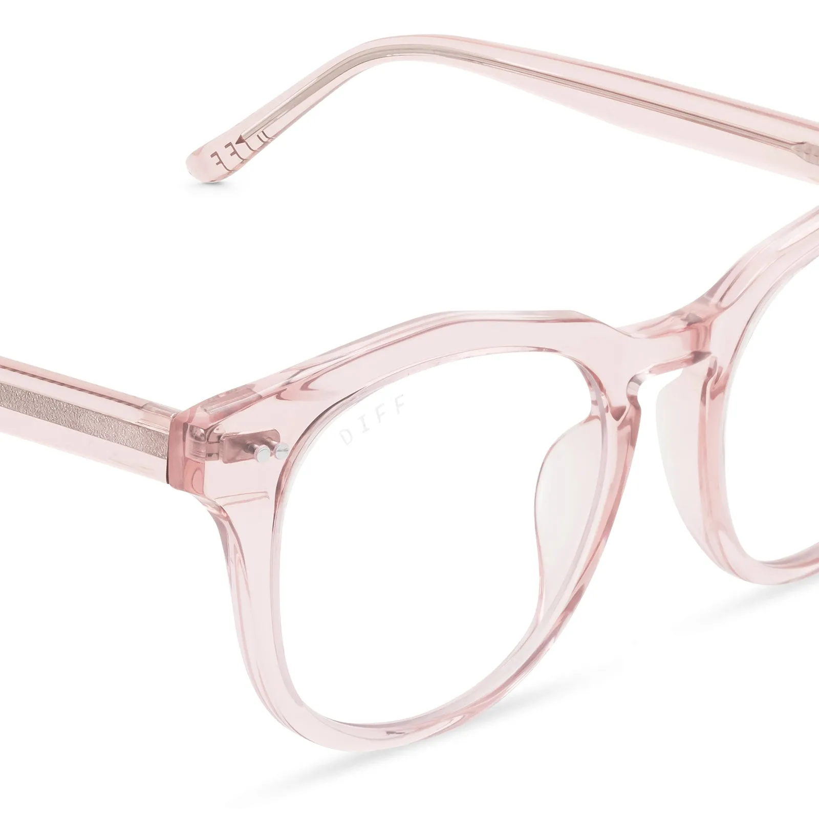 WESTON - AZALEA CRYSTAL + BLUE LIGHT TECHNOLOGY GLASSES sold by Diff Eyewear product image thumbnail 3