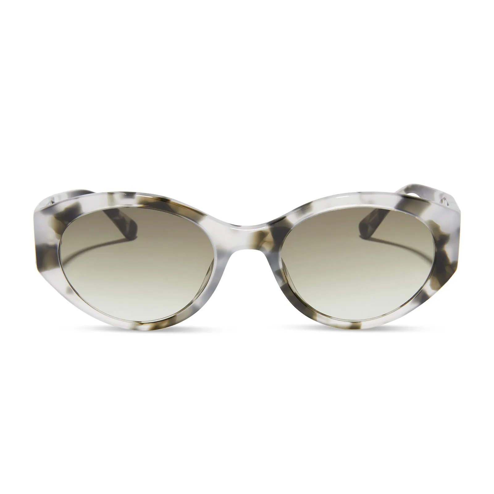 LINNEA - KOMBU + OLIVE GRADIENT SUNGLASSES sold by Diff Eyewear