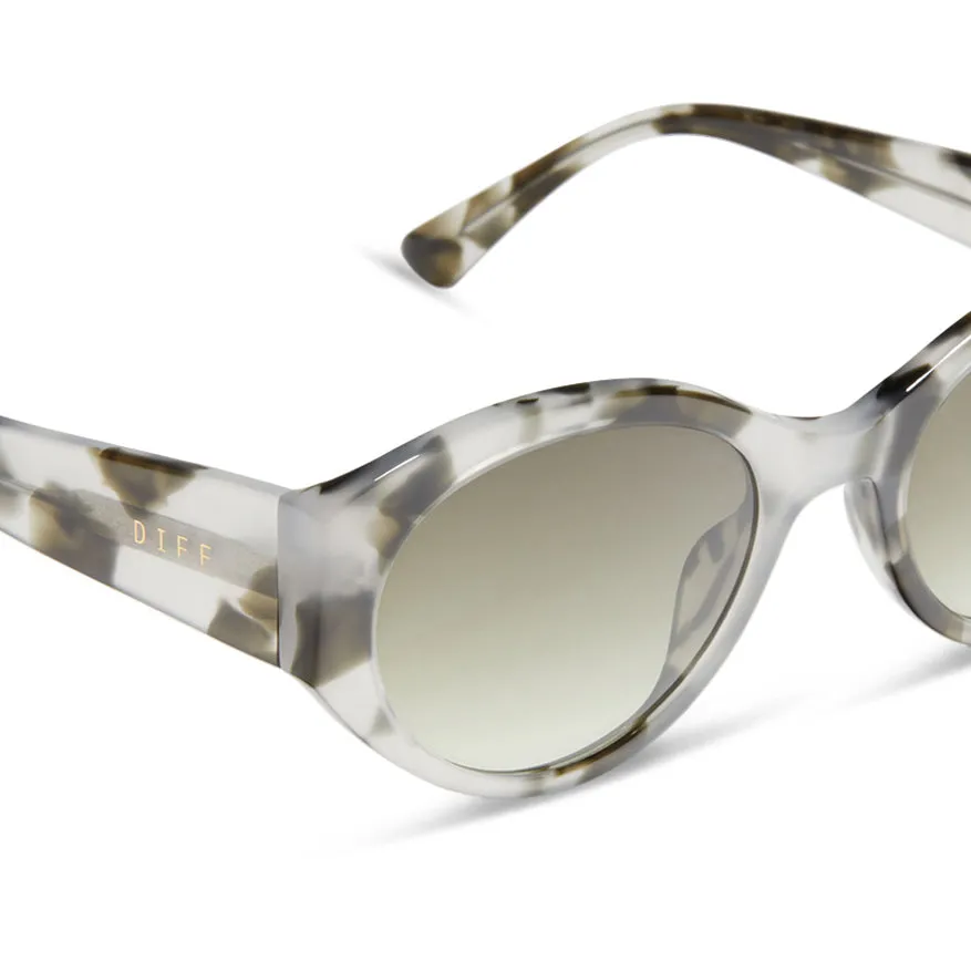 LINNEA - KOMBU + OLIVE GRADIENT SUNGLASSES sold by Diff Eyewear product image thumbnail 4