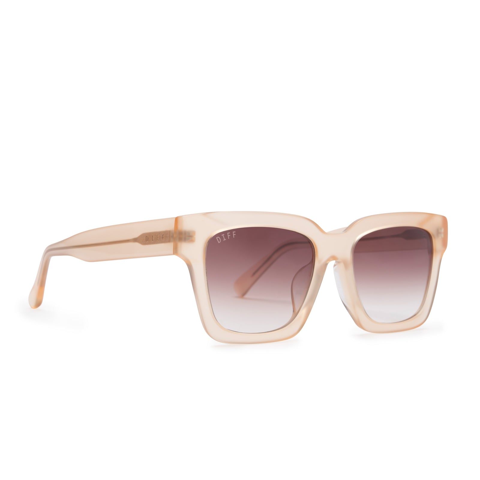AUSTEN - MELON CRUSH + BROWN GRADIENT SUNGLASSES sold by Diff Eyewear product image thumbnail 2