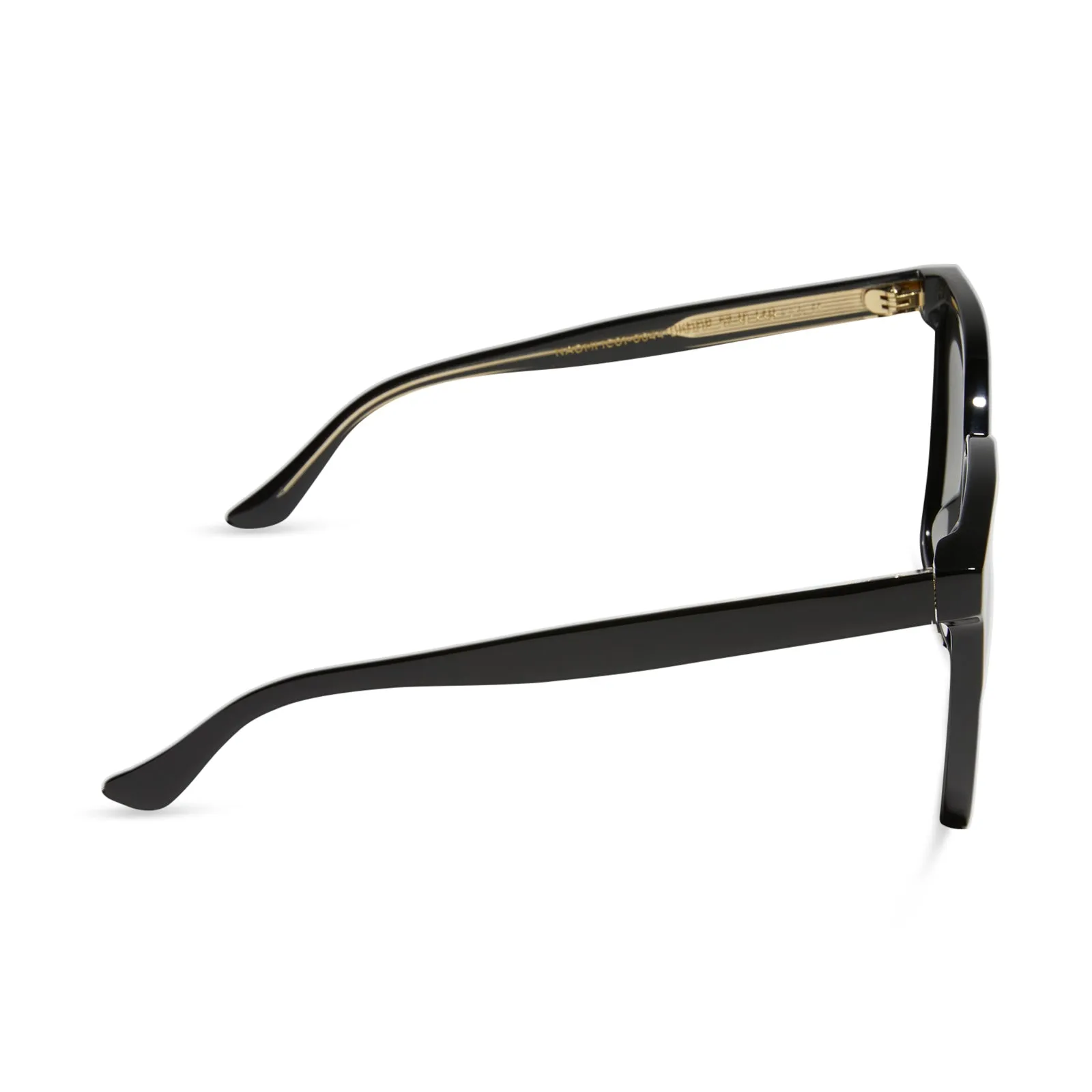 NAOMI - BLACK + GREY GRADIENT + POLARIZED SUNGLASSES sold by Diff Eyewear product image thumbnail 3