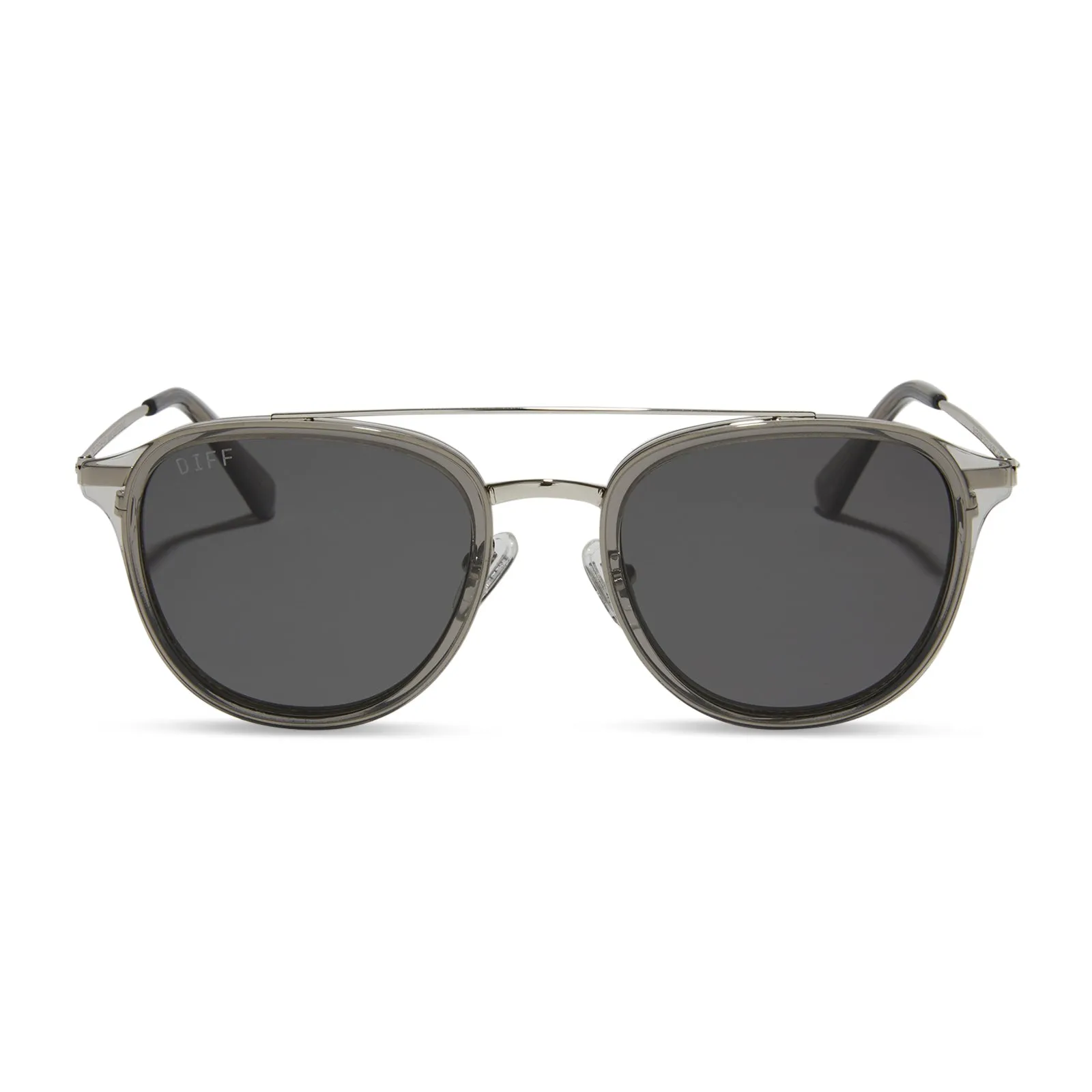 CAMDEN - STORM CRYSTAL + GREY POLARIZED SUNGLASSES sold by Diff Eyewear