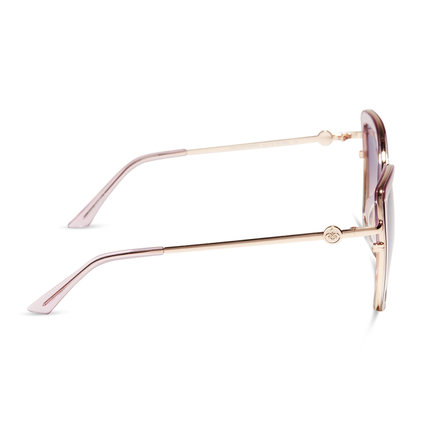 QUEEN AMIDALA™ - NABOO™ GRADIENT + PURPLE PEACH GRADIENT POLARIZED SUNGLASSES sold by Diff Eyewear product image thumbnail 3