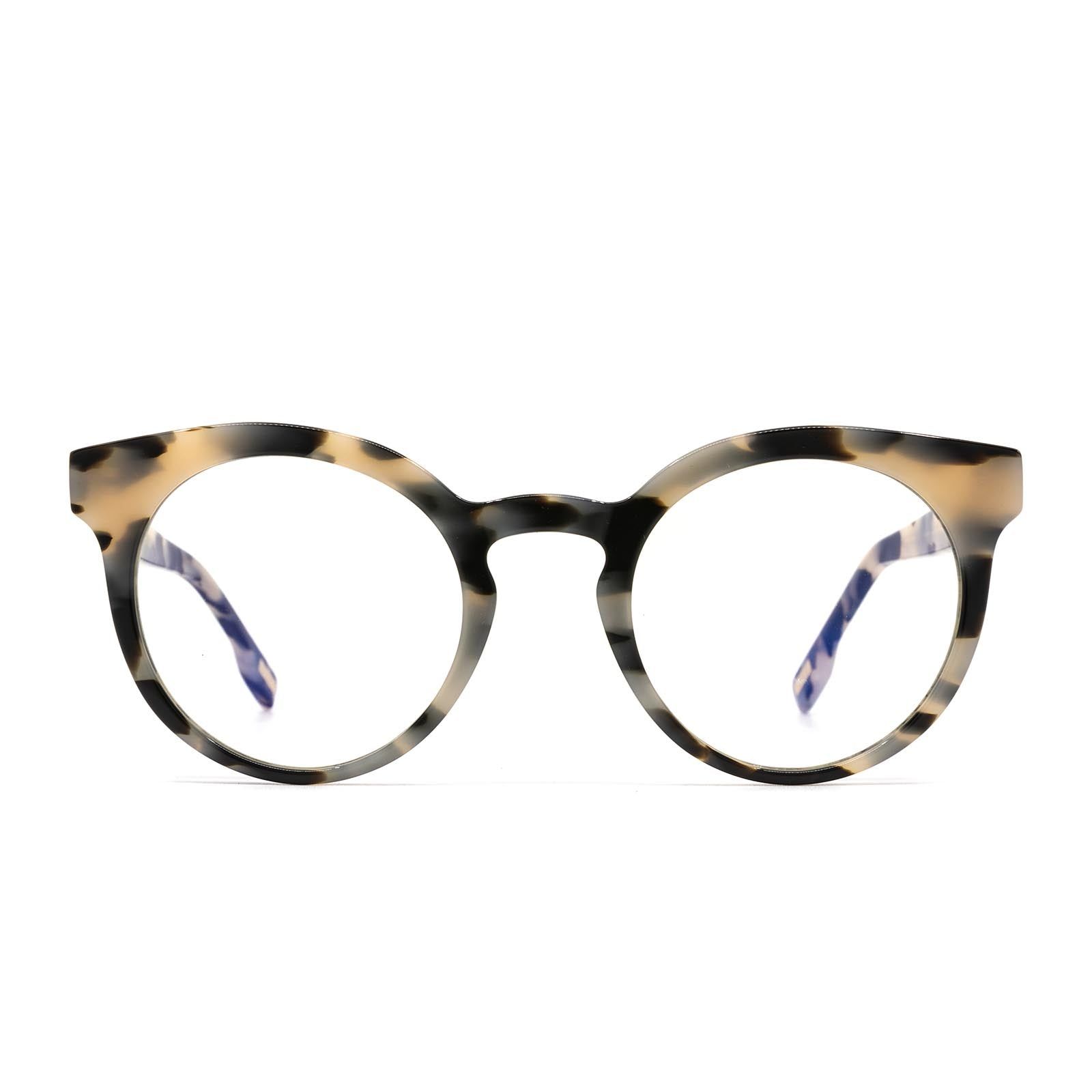 SELENA - CREAM TORTOISE + BLUE LIGHT TECHNOLOGY GLASSES sold by Diff Eyewear