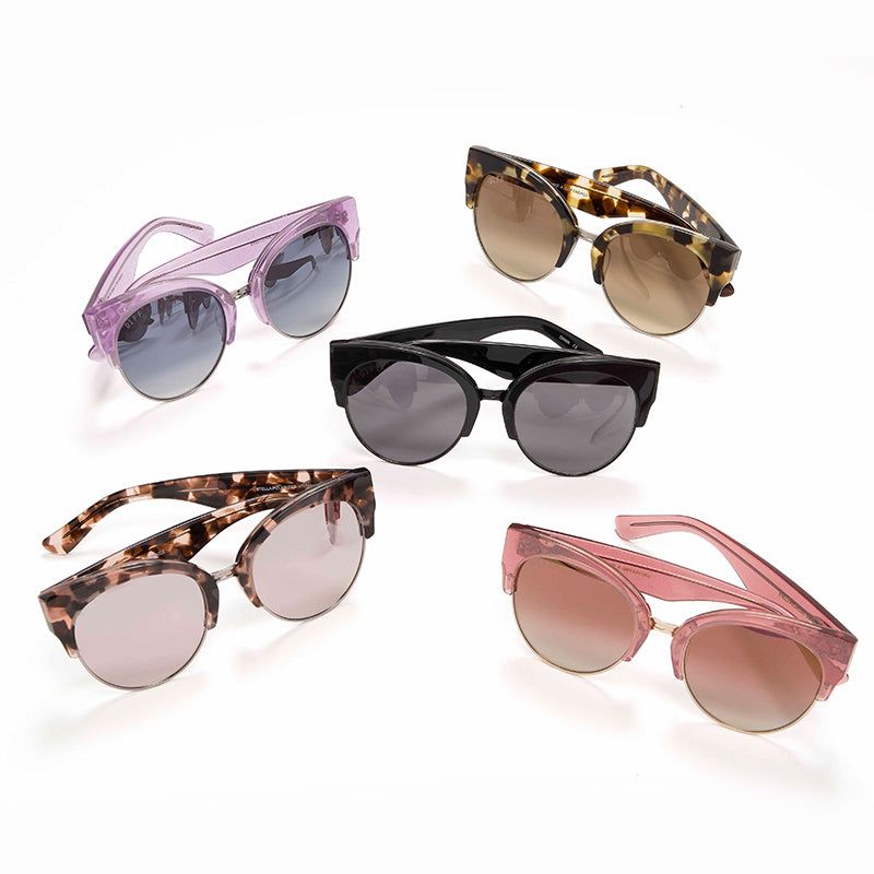 STELLA - BLACK + DARK SMOKE + POLARIZED SUNGLASSES sold by Diff Eyewear product image thumbnail 7