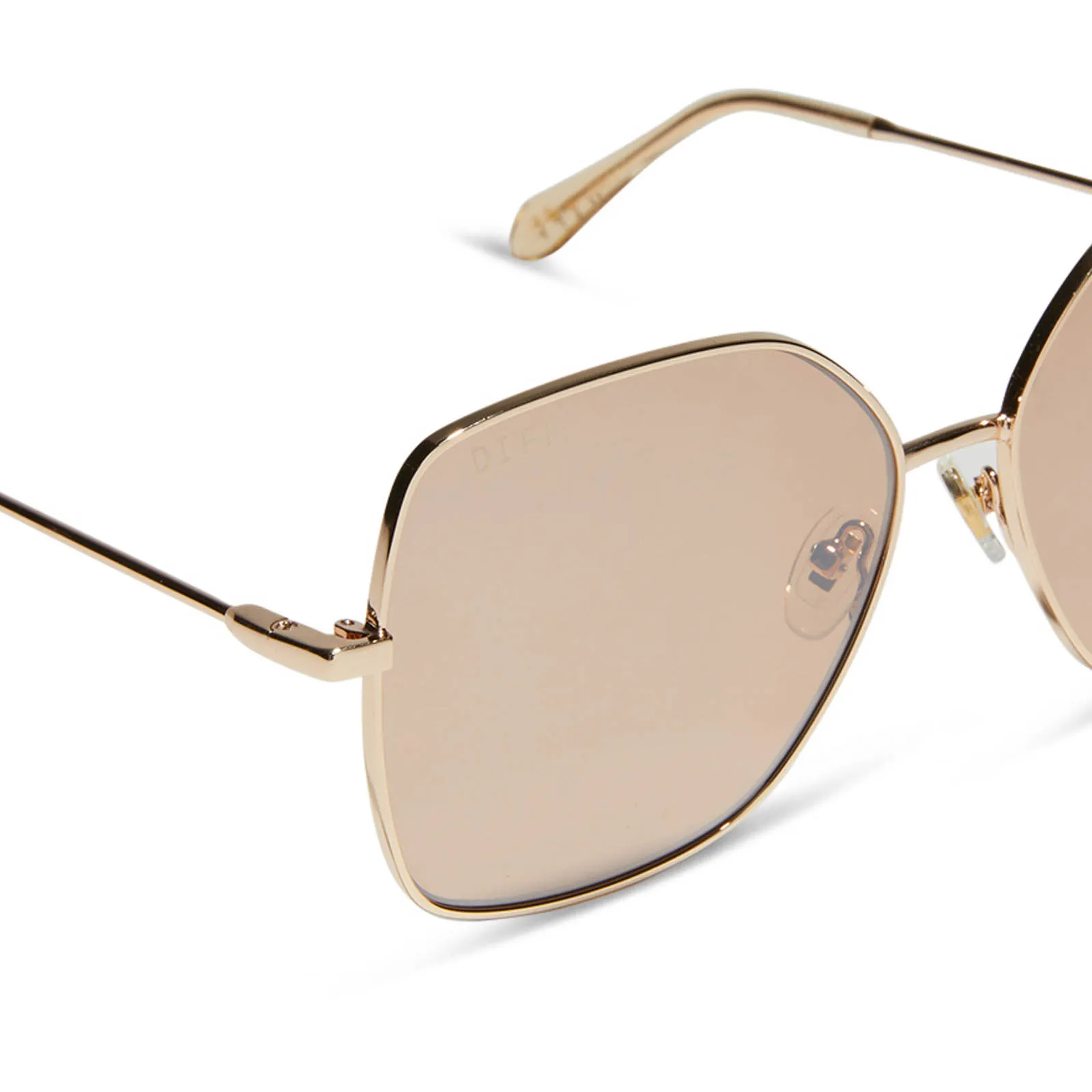 IRIS - GOLD + HONEY CRYSTAL FLASH + POLARIZED SUNGLASSES sold by Diff Eyewear product image thumbnail 4