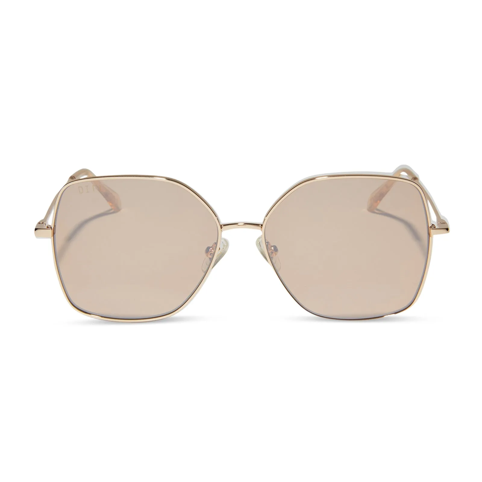 IRIS - GOLD + HONEY CRYSTAL FLASH + POLARIZED SUNGLASSES sold by Diff Eyewear