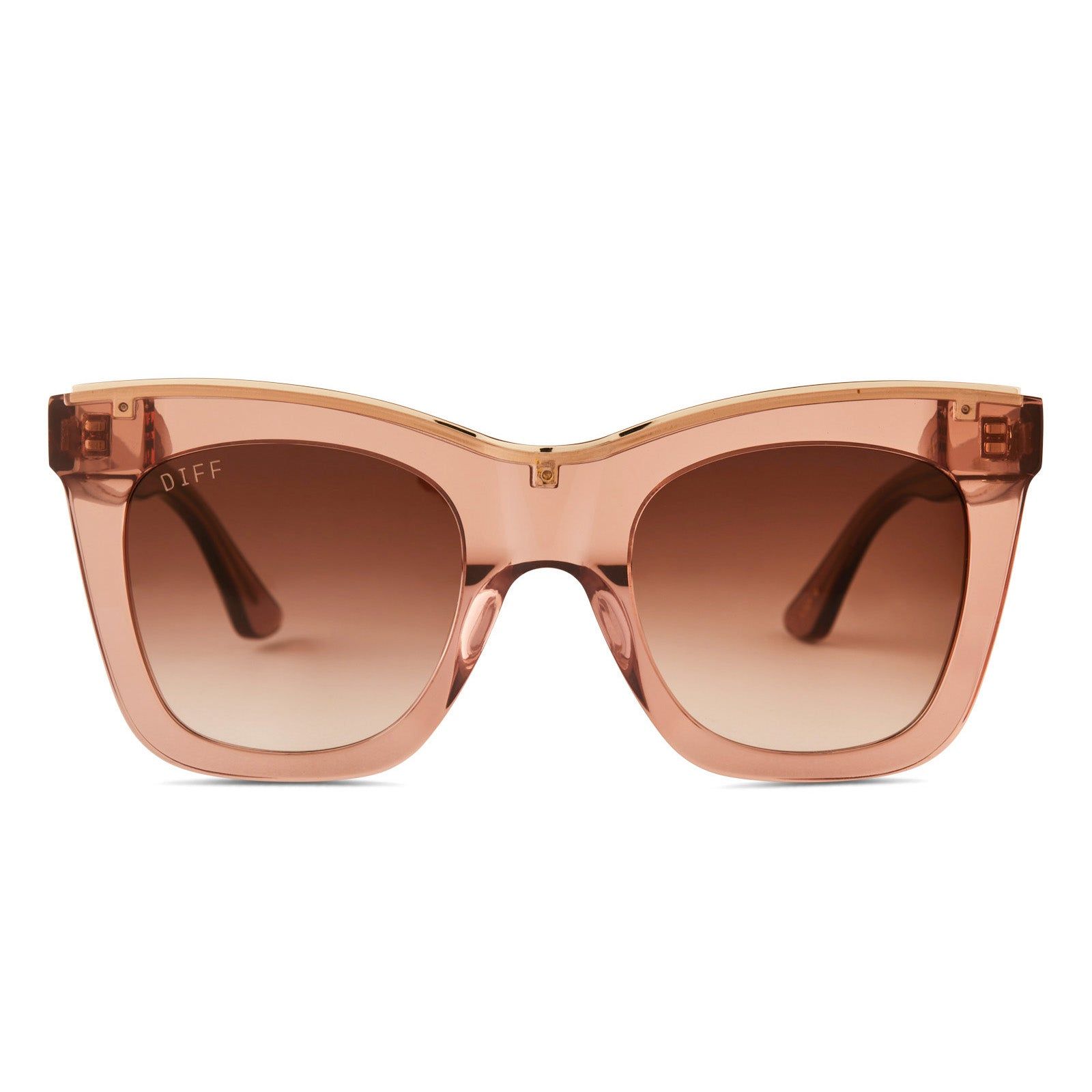 KAIA II - CAFE OLE + BROWN GRADIENT SUNGLASSES sold by Diff Eyewear