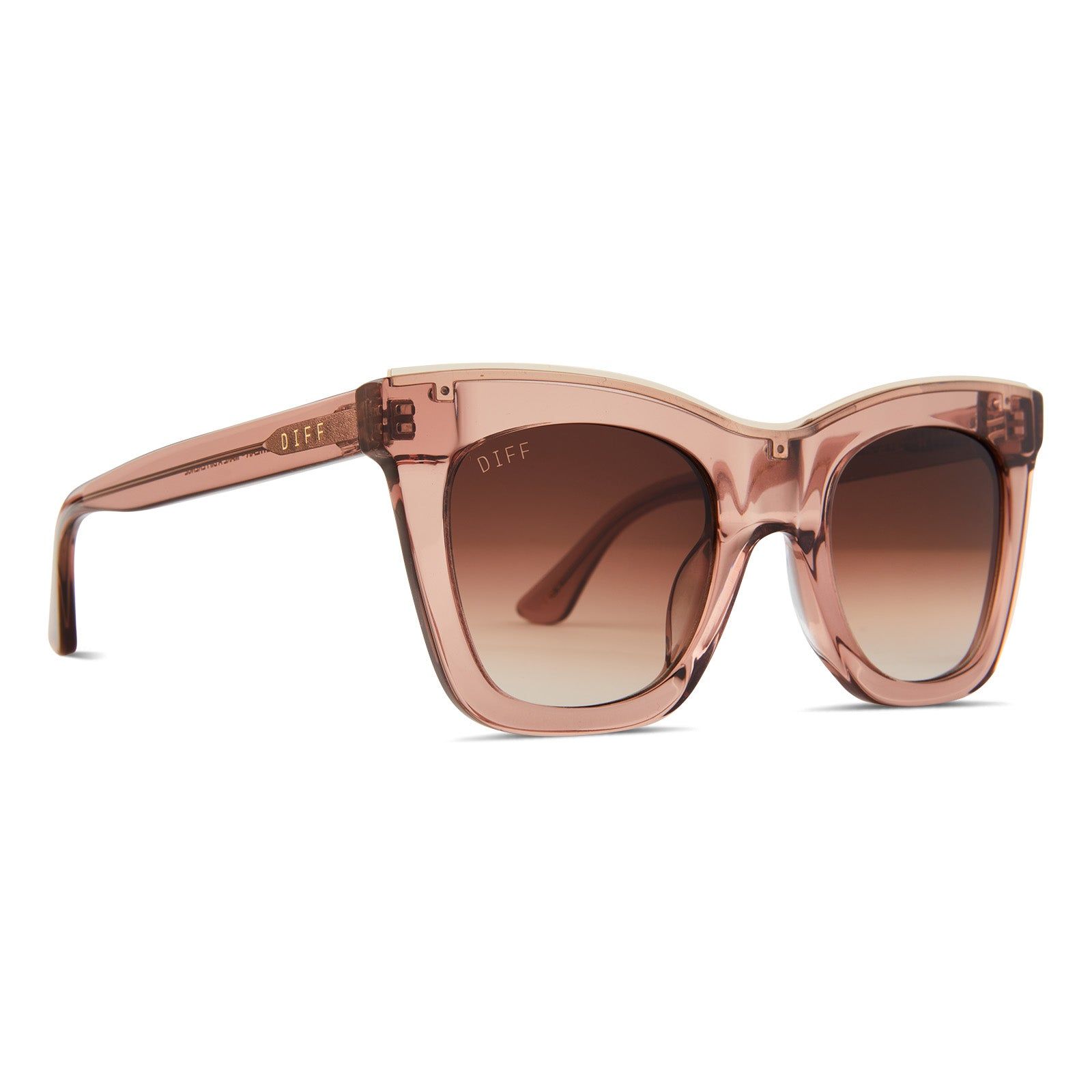 KAIA II - CAFE OLE + BROWN GRADIENT SUNGLASSES sold by Diff Eyewear product image thumbnail 2