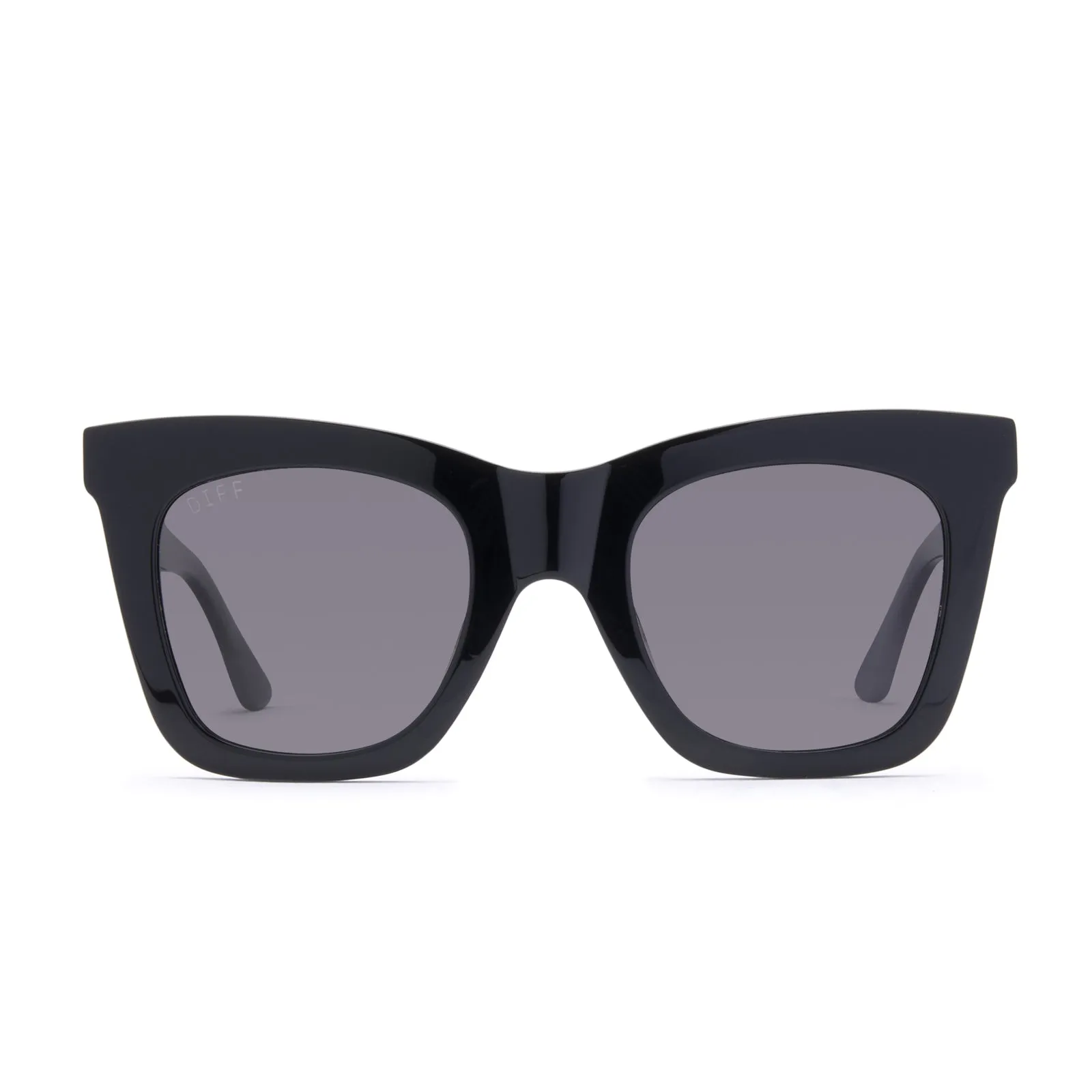 KAIA - BLACK + GREY + POLARIZED SUNGLASSES sold by Diff Eyewear