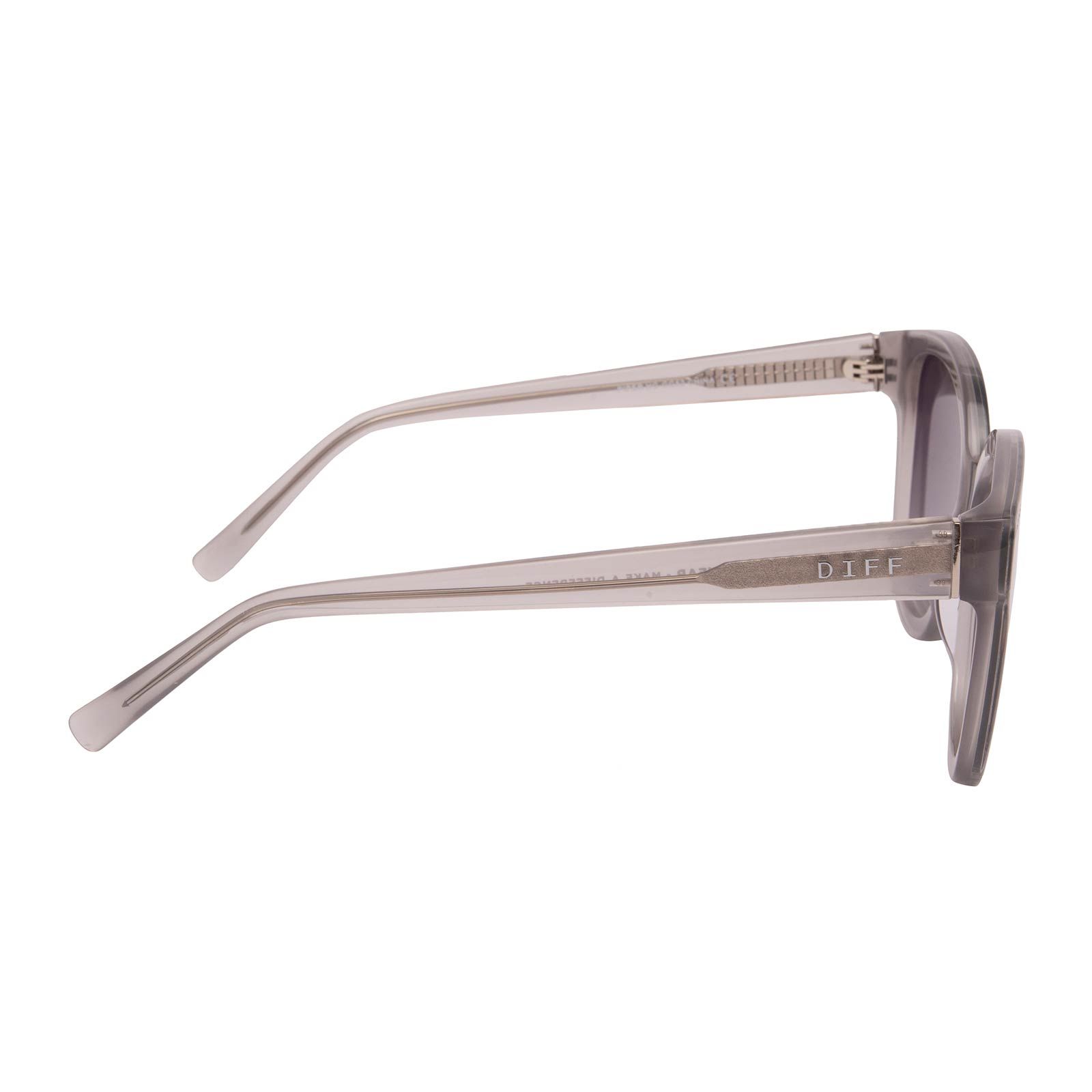 PIPER - HAZEY GREY + GREY GRADIENT SUNGLASSES sold by Diff Eyewear product image thumbnail 3