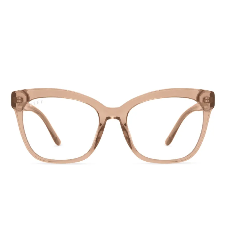 JESSIE JAMES DECKER - WINSTON + CAFÉ OLE + CLEAR made by Diff Eyewear