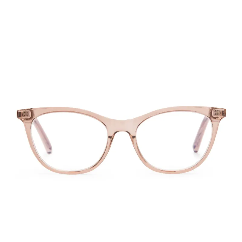 DARCY - VINTAGE CRYSTAL + CLEAR GLASSES sold by Diff Eyewear