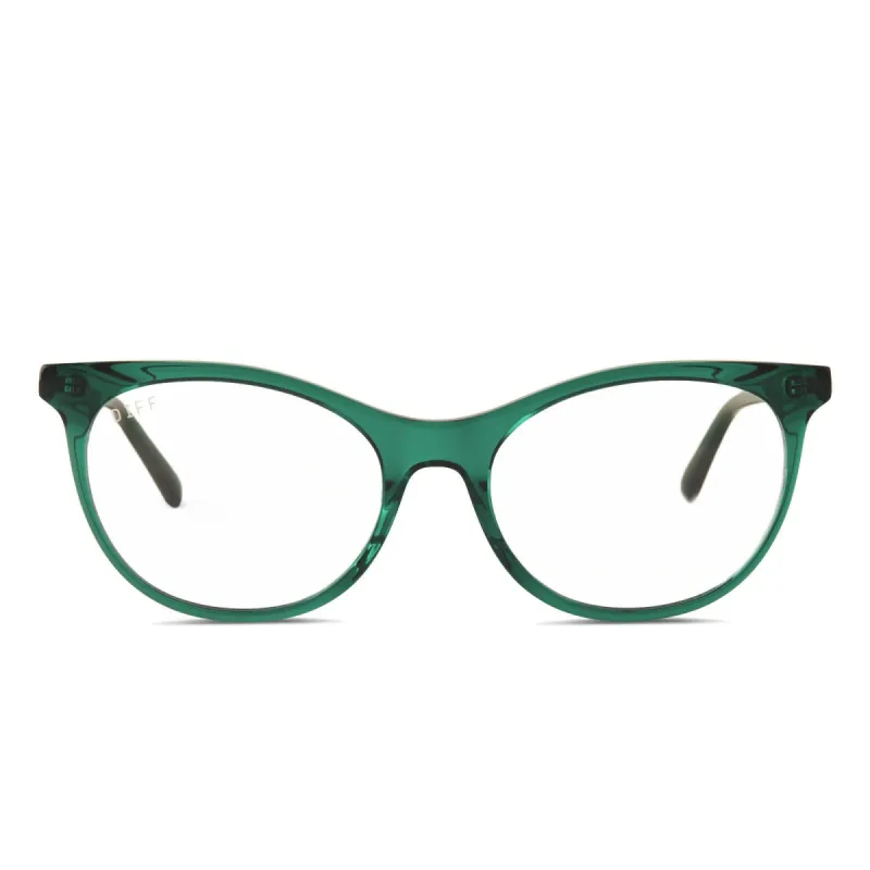 JADE - DEEP IVY + PRESCRIPTION GLASSES sold by Diff Eyewear