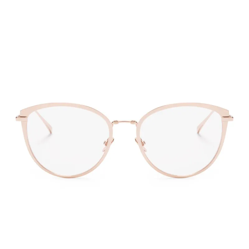 PRINCESS LEIA™ - ALDERAAN GOLD + BLUE LIGHT TECHNOLOGY GLASSES sold by Diff Eyewear