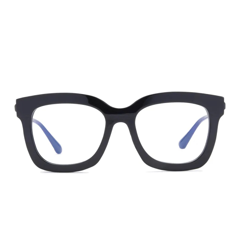 CARSON II - BLACK + BLUE LIGHT GLASSES sold by Diff Eyewear
