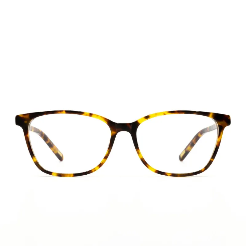 RENEE - AMBER TORTOISE + BLUE LIGHT TECHNOLOGY GLASSES sold by Diff Eyewear
