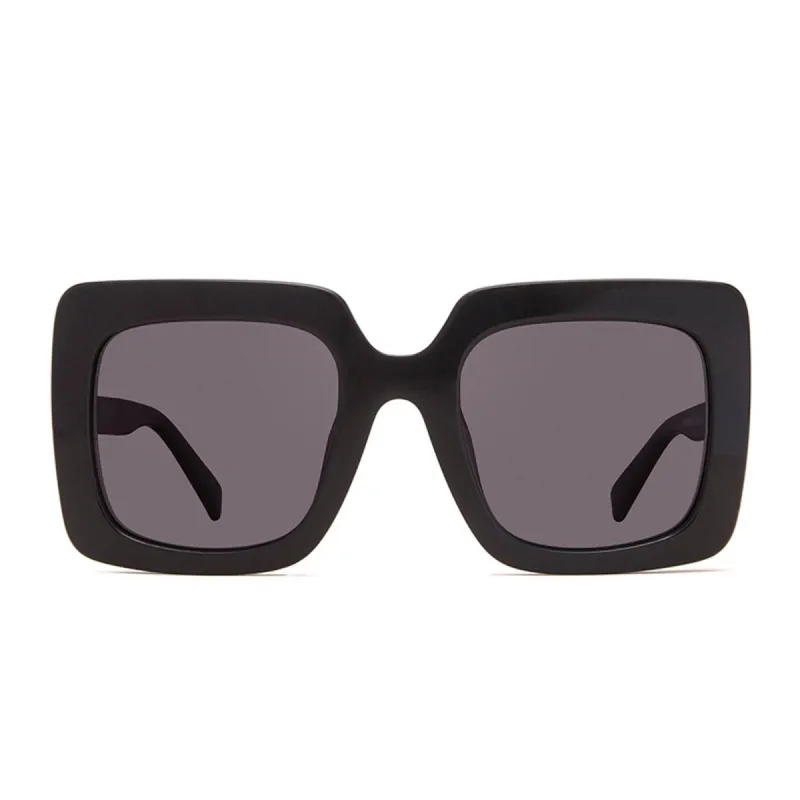 SASHA - BLACK + DARK SMOKE + POLARIZED SUNGLASSES sold by Diff Eyewear