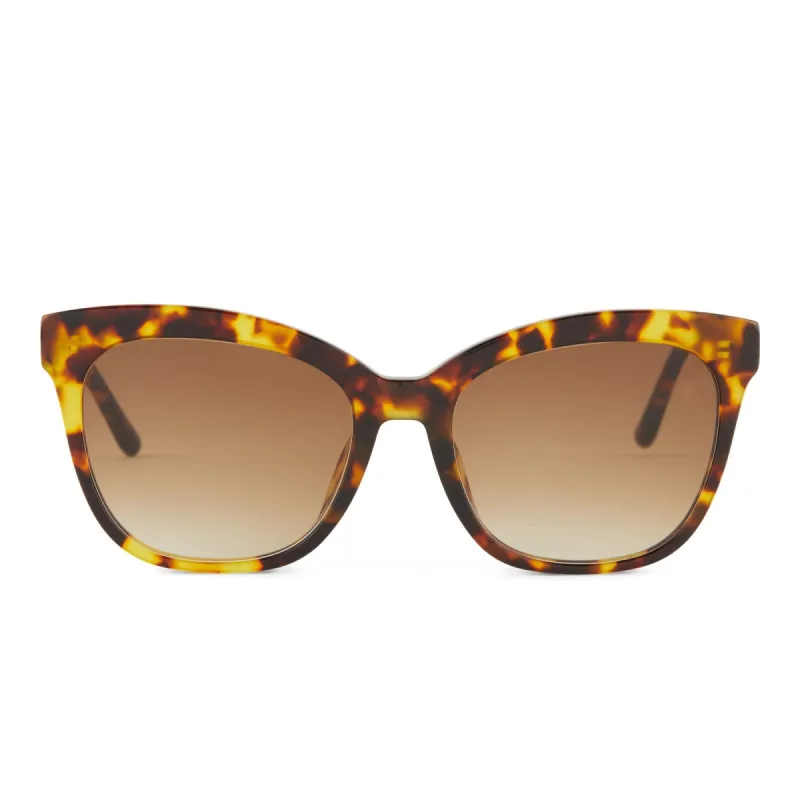 JESSIE JAMES DECKER - WINSTON + AMBER TORTOISE + BROWN GRADIENT SUNGLASSES sold by Diff Eyewear