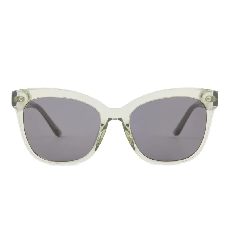 JESSIE JAMES DECKER - WINSTON + OLIVE CRYSTAL + SOLID GREY SUNGLASSES sold by Diff Eyewear