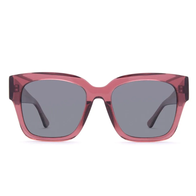 BELLA II - MULBERRY + WINE GRADIENT SUNGLASSES sold by Diff Eyewear