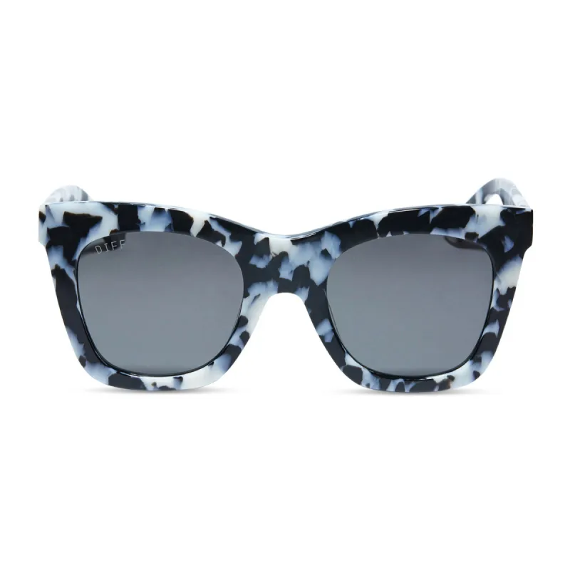 KAIA - RICH HIDE + GREY POLARIZED SUNGLASSES sold by Diff Eyewear