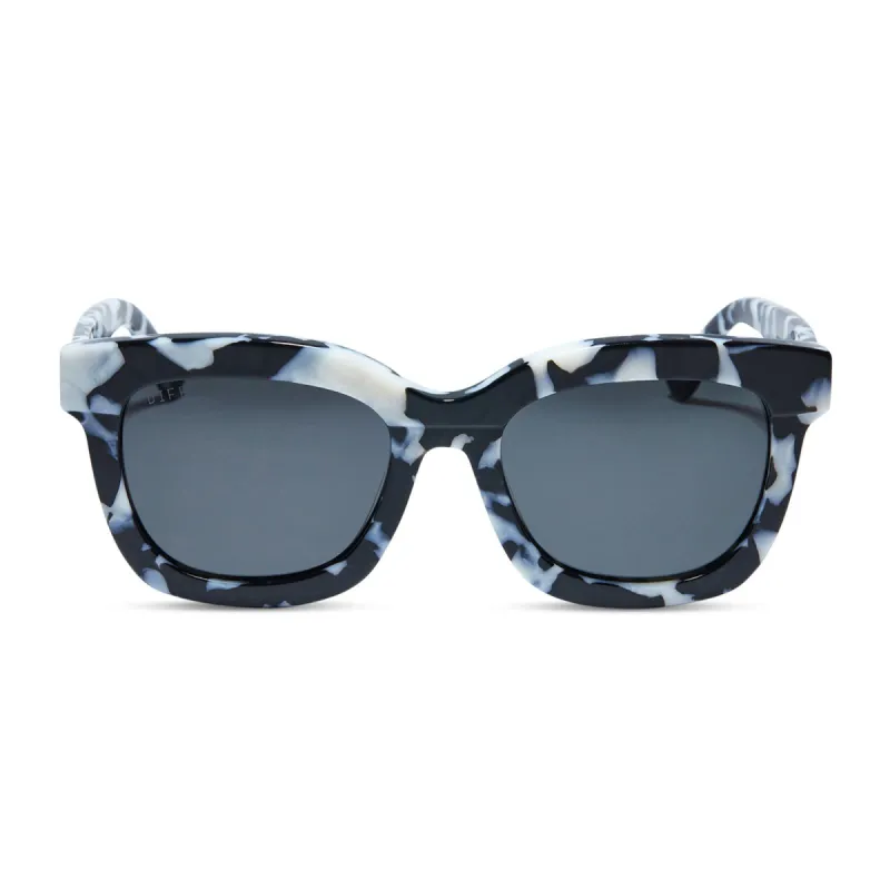 CARSON - RICH HIDE + GREY SUNGLASSES sold by Diff Eyewear