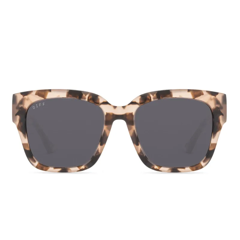 BELLA II - HIMALAYAN TORTOISE + GREY SUNGLASSES sold by Diff Eyewear