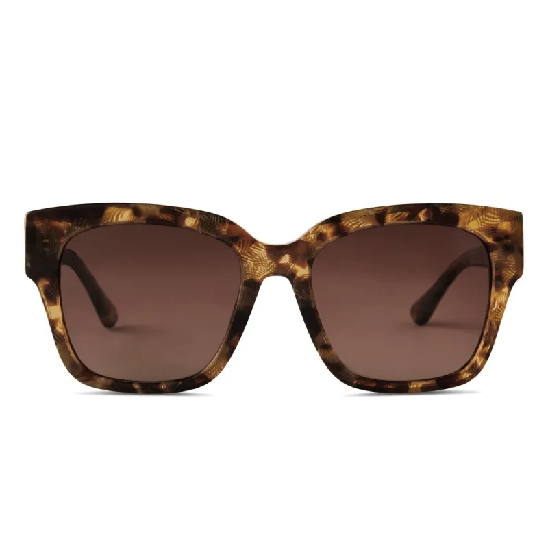 BELLA II - TOASTED COCONUT + BROWN GRADIENT SUNGLASSES sold by Diff Eyewear