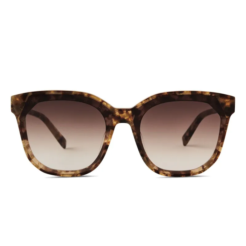 GIA - TOASTED COCONUT + BROWN GRADIENT SUNGLASSES sold by Diff Eyewear