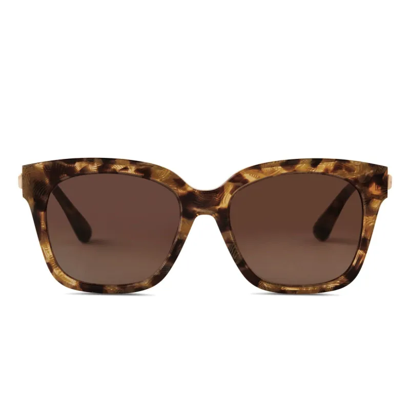 BELLA XS - TOASTED COCONUT + BROWN GRADIENT SUNGLASSES sold by Diff Eyewear